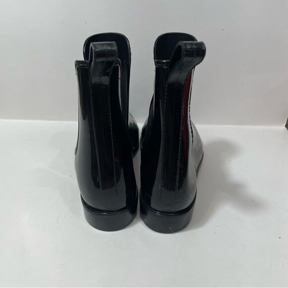 Nautica Black Ankle Length Rain Boots - Picture 6 of 8
